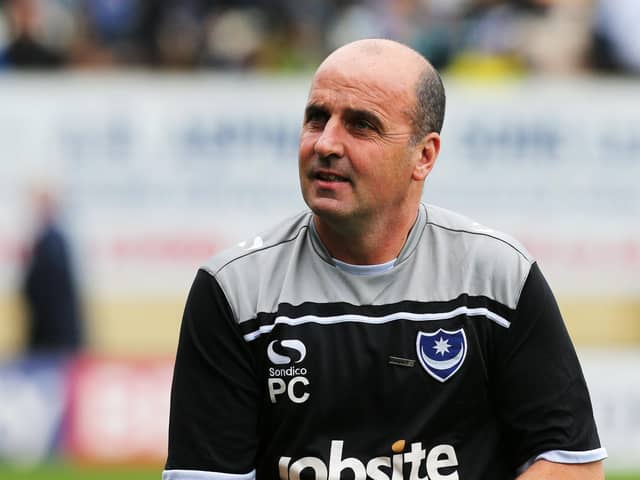 Former Pompey boss Paul Cook. Picture: Joe Pepler