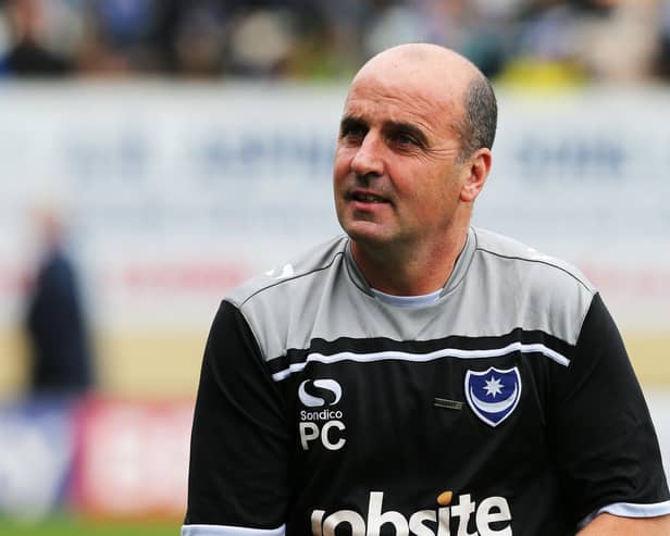 Former Pompey boss Paul Cook. Picture: Joe Pepler