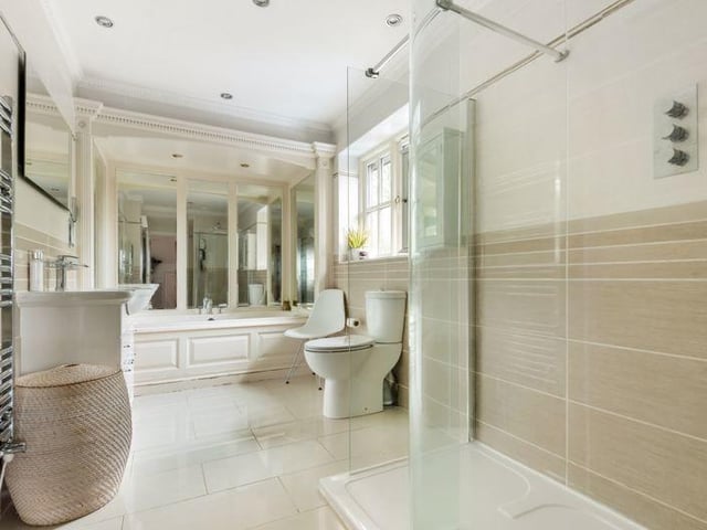 This seven bedroom detached house in Mill Lane, Havant, is on the market for £2m. It is listed on Rightmove by Taylor Hill & Bond, Havant.