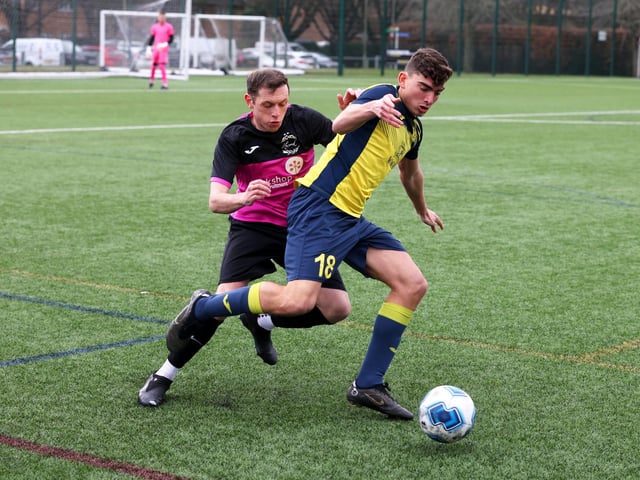 Moneyfields Reserves striker Josh Bailey. Picture: Sam Stephenson