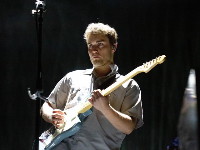 Sam Fender at Victorious Festival on Sunday