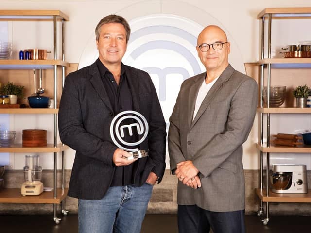 John Torode with Masterchef partner Gregg Wallace who were both sacked from the programme