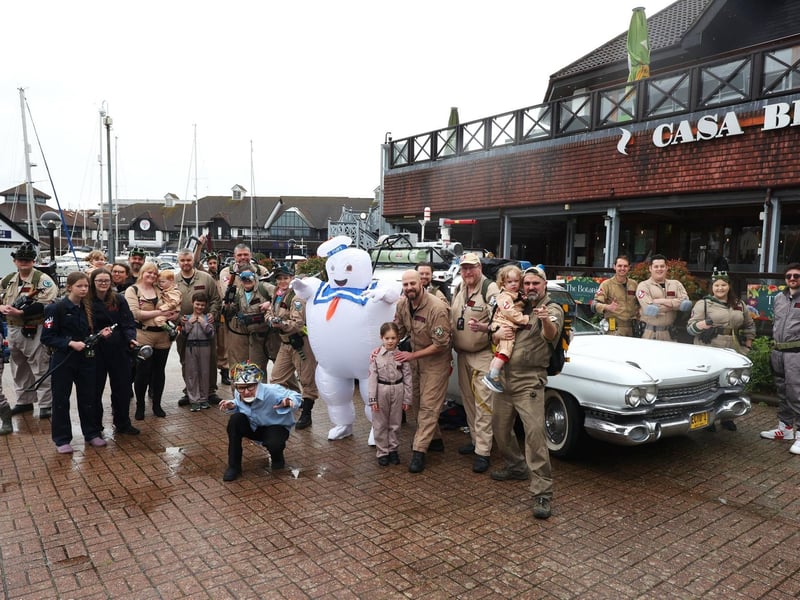 The event raised money for Cancer Research UK.
Picture: Sam Stephenson.