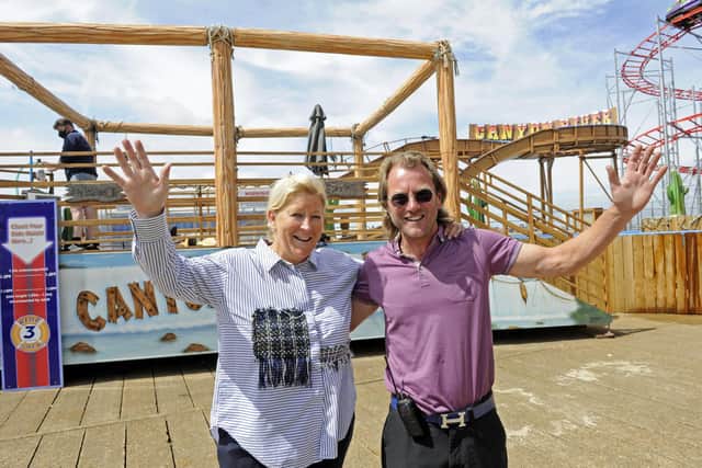 James and Jill Norman, the owners of Clarence Pier
Picture Ian Hargreaves (180720-5)