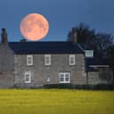 The final supermoon of the year is set to rise in the sky on Thursday. Picture: Owen Humphreys/PA Wire