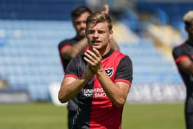 Young Pompey striker Dan Gifford has returned to Fratton Park from his loan spell at non-league Weymouth