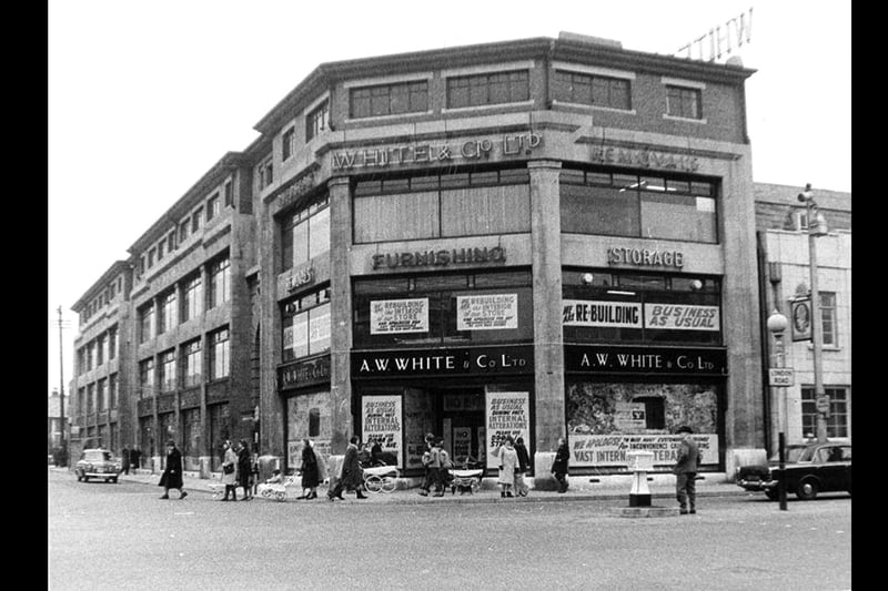 White Furnishing - London Road/Stubbington Avenue in the early 1960's
