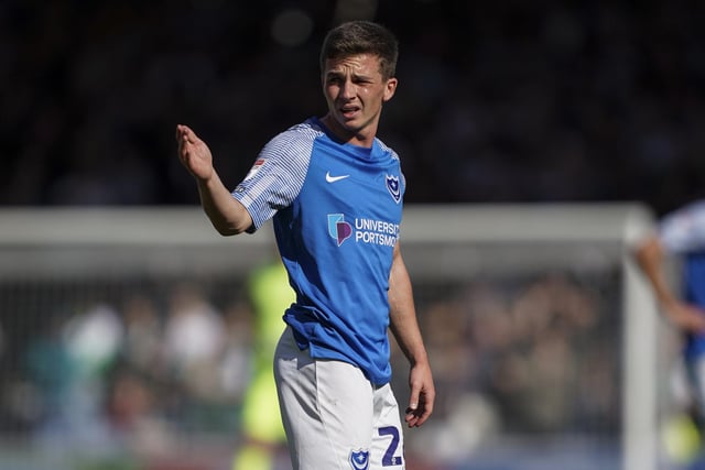 Pompey appearances: 12; Pompey goals: 0; Contract expiration: 2025; Club option: N/A.