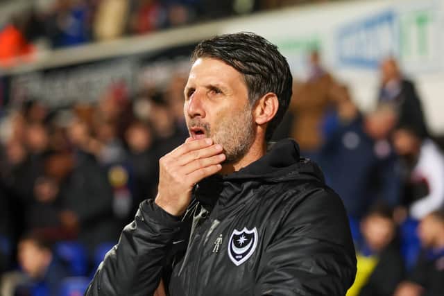 Pompey boss Danny Cowley
