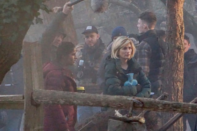 Doctor Who has been filmed in several locations around here over the years, and most recently Jodie Whittaker was in Gosport. She  came to the 'living history' village of Little Woodham – a 17th century-styled village in Rowner