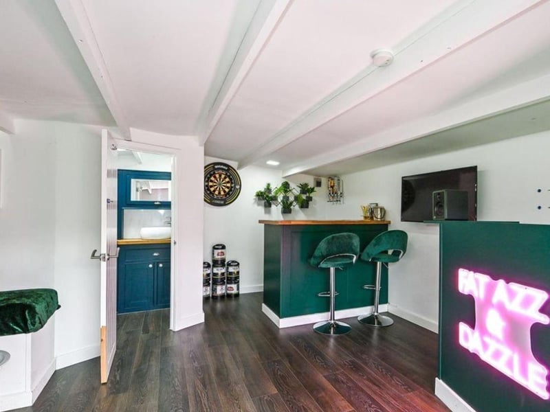 The property listing says: "Moving upstairs there are three bedrooms and modern family bathroom. The primary bedroom is a generous size and benefits from built in wardrobes."