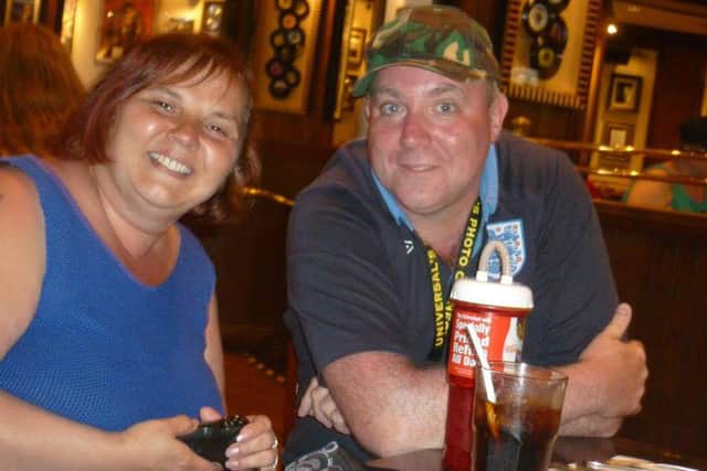 Denise Harris and Darren Armistead from Gosport. 