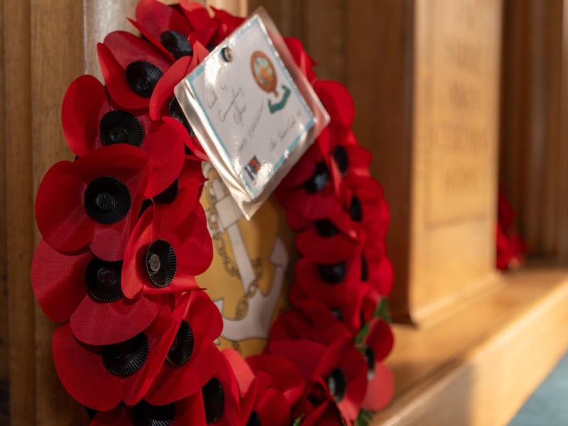 Pictured - Church of St Barbara in HMS Excellent
Photos by Alex Shute