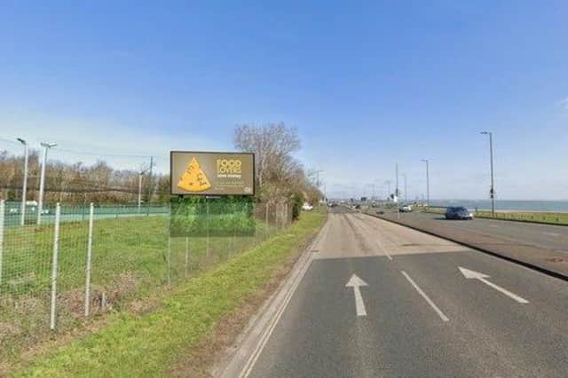 How the billboard could look on the Eastern Road