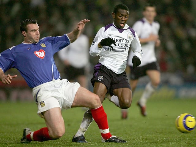 ‘It was an awful training ground, but that didn’t matter because there was a great feel about the place. Then you get to Fratton Park and hear the noise of the fans. My God, it’s just unbelievable.
‘For 95 minutes they don’t stop singing. I remember my dad went to an away game and stood in front of the guy with the bell (John Westwood) and he was like “Dave, you will never believe this, I was two rows in front of that bloke and my ears were still ringing all night!”.
‘It was just a wonderful place.'
(David Unsworth, March 2023)
Picture: Tom Shaw/Getty Images