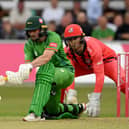 Leicestershire captain Lewis Hill. Picture by Ross Kinnaird/Getty Images