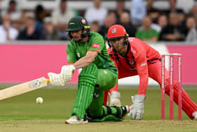 Leicestershire captain Lewis Hill. Picture by Ross Kinnaird/Getty Images