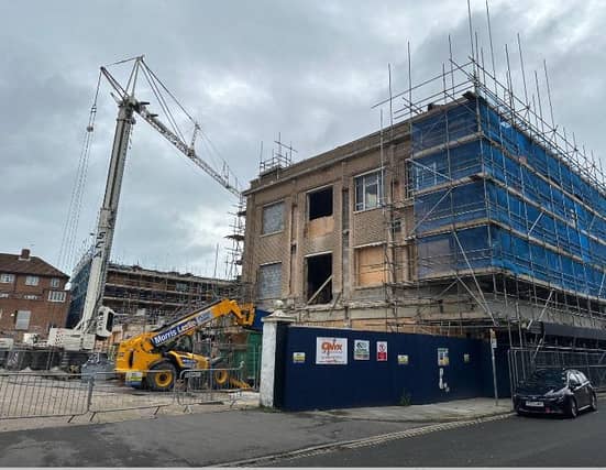 Workers at Debenhams in Palmerston Road, Southsea, on September 27, 2024.
