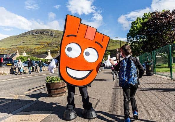 Students will be encouraged to walk, scoot or cycle to school. Picture: Submitted