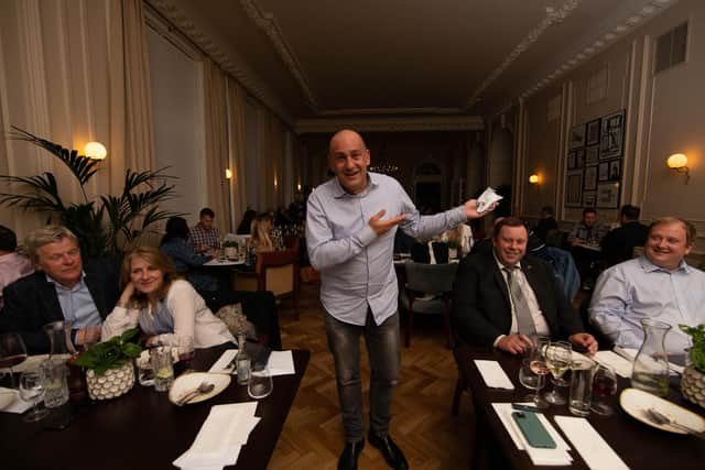 The Queens Hotel owner, Farid Yeganeh in the refurbished 1865 restaurant. Picture: Habibur Rahman