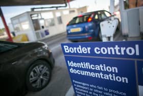 Border force controls at Portsmouth International Port. Picture: Matt Cardy/Getty Images