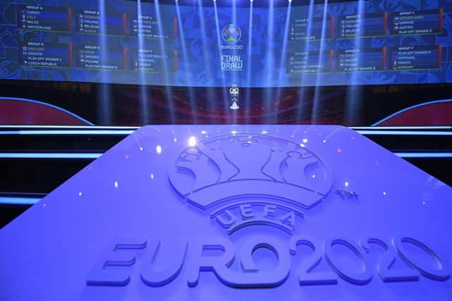 Uefa have a big decision to make over Euro 2020. Picture: AP Photo/Andreea Alexandru