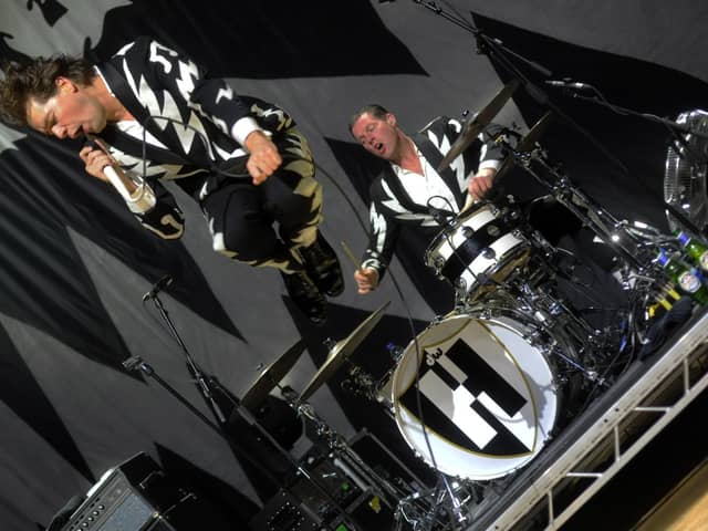 The Hives at Portsmouth Guildhall on December 2, 2021. Picture by Paul Windsor
