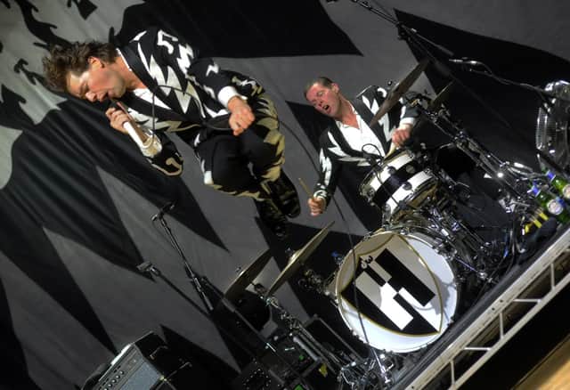 The Hives at Portsmouth Guildhall on December 2, 2021. Picture by Paul Windsor