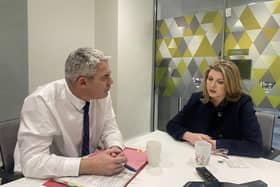 Portsmouth North MP Penny Mordaunt has met with health secretary Steve Barclay to discuss the future of GP services in Cosham.