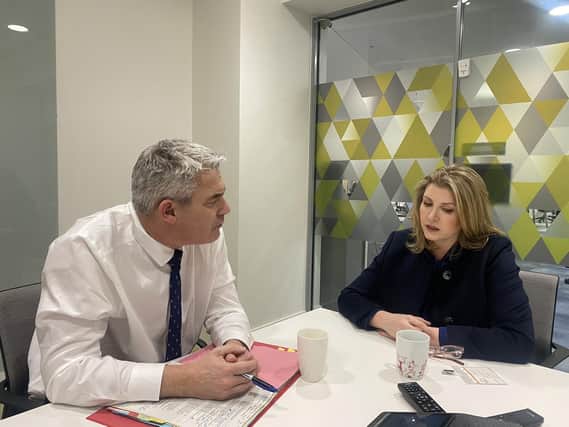 Portsmouth North MP Penny Mordaunt has met with health secretary Steve Barclay to discuss the future of GP services in Cosham.