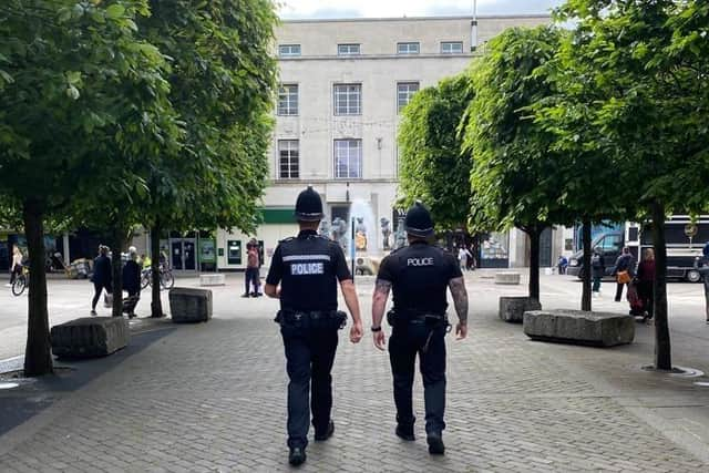 Officers arrested a 17-year-old from Reading after catching him cutting a bike lock at Fratton railway station. This was part of Operation Sideline. Picture: Hampshire Constabulary.