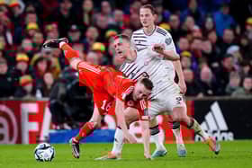 Joe Morrell has been lauded for his Wales form. Pic: David Davies/PA Wire.