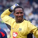 Shaka Hislop pictured during his Pompey career. Picture: Steve Reid