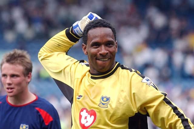 Shaka Hislop pictured during his Pompey career. Picture: Steve Reid
