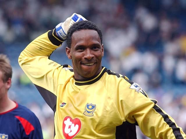 Shaka Hislop pictured during his Pompey career. Picture: Steve Reid