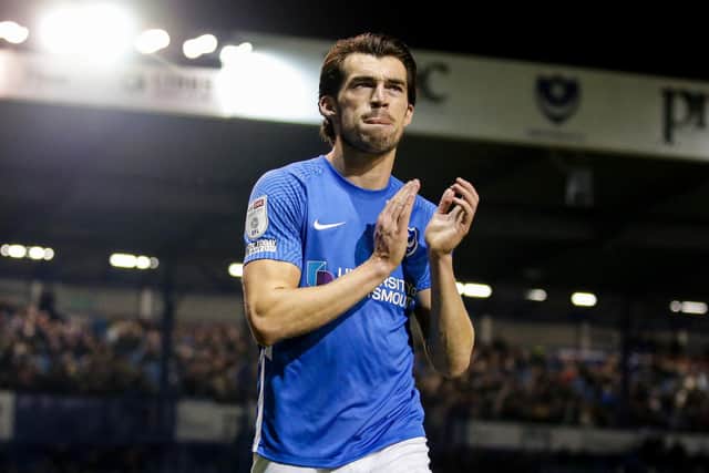 Pompey head coach Danny Cowley has welcomed the differences between his strike-force after John Marquis was subject to boos against Morecambe.   Picture: Robin Jones/Digital South