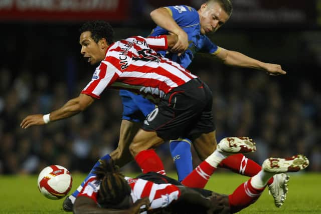 Former Pompey midfielder Sean Davis' Wembley revelation was among our five most-read stories this week. Picture: Chris Ison