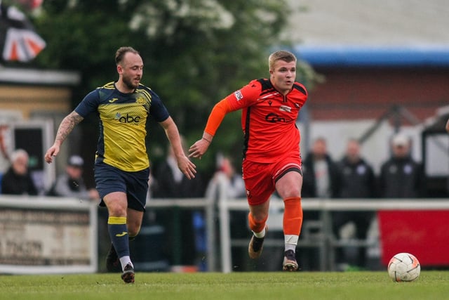 Elliott Turnbull (Moneyfields/Baffins XI), left. Picture by Nathan Lipsham