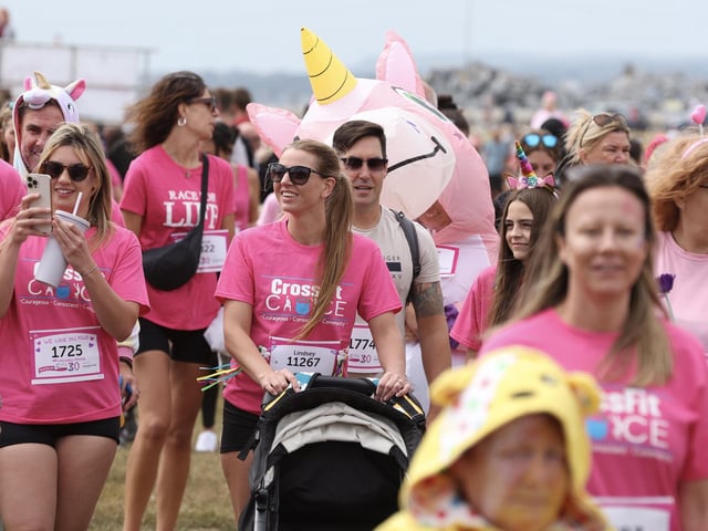Cancer Research UK Race for Life on Southsea Common.Picture Stuart Martin (220421-7042)