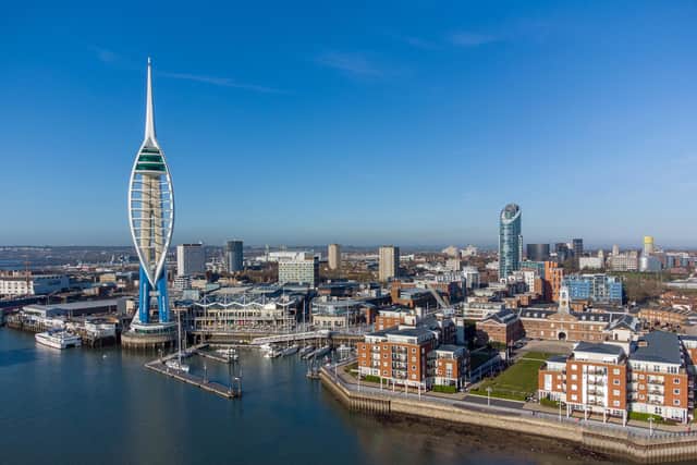 Spinnaker Tower in sunny Portsmouth, my hometown since birth. 
Picture: Neil Campbell
Instagram: @Skymariner
www.skymarinerdrone.com