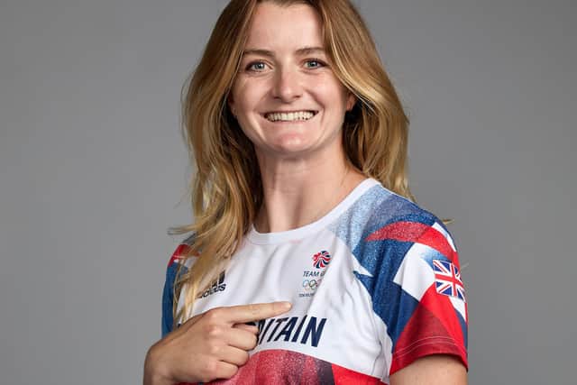 Eilidh McIntyre, a member of the Great Britain Olympic Sailing team. Picture: Karl Bridgeman/Getty Images for British Olympic Association