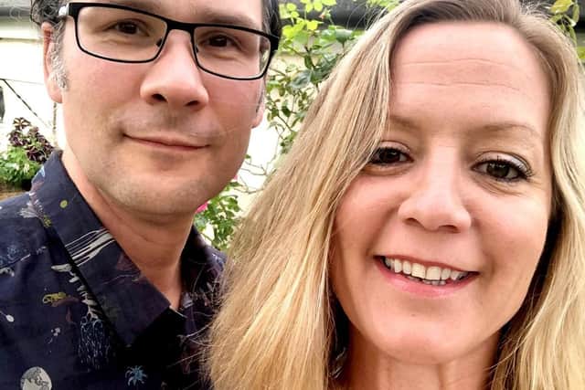 Sara Courtney and Mike Purkiss from Gosport 
