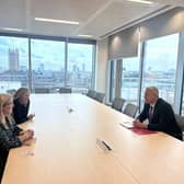 Dame Caroline Dinenage, Member of Parliament for Gosport, has met with the Secretary of State at the Department of Health and Social Care, Steve Barclay, to discuss her campaign for a Childhood Cancer Mission.