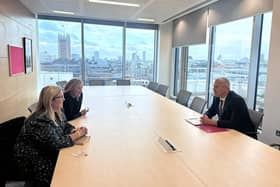 Dame Caroline Dinenage, Member of Parliament for Gosport, has met with the Secretary of State at the Department of Health and Social Care, Steve Barclay, to discuss her campaign for a Childhood Cancer Mission.