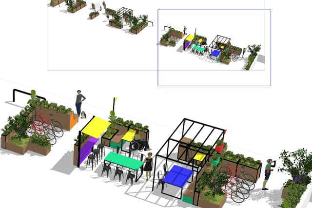 Living streets plans for Highland Road in Southsea. Picture: Studio slaughterhouse