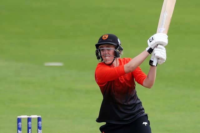 Georgia Adams struck 156 for Vipers against Western Storm at The Ageas Bowl. Photo by Naomi Baker/Getty Images.