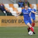 Sophie Quirk put in a starring role in Pompey Women's 2-1 FA Cup defeat to rivals Southampton. Picture: Jason Brown