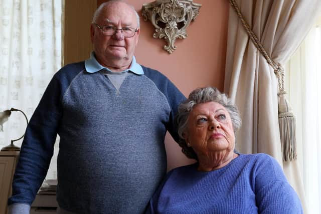 Marion and Ken Rachman are about to be evicted from the flat they have rented in London Road, North End, for the last fourteen years
Picture: Chris Moorhouse (jpns 290122-24)