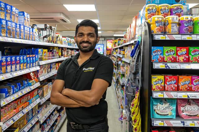 Imtiyaz Mamode started selling American products after a customer recommendation, and now his Premier Store is a social media sensation. Picture: Mike Cooter (161221)
