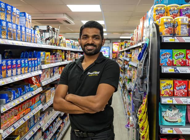 Imtiyaz Mamode started selling American products after a customer recommendation, and now his Premier Store is a social media sensation. Picture: Mike Cooter (161221)